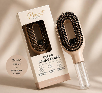 The GlowMist Scalp Brush
