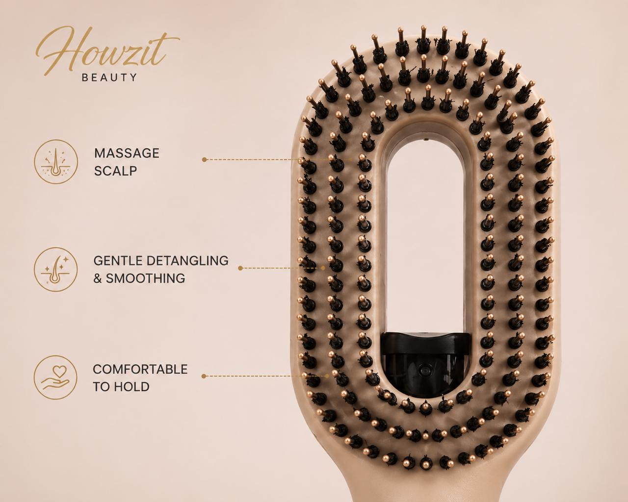 The GlowMist Scalp Brush